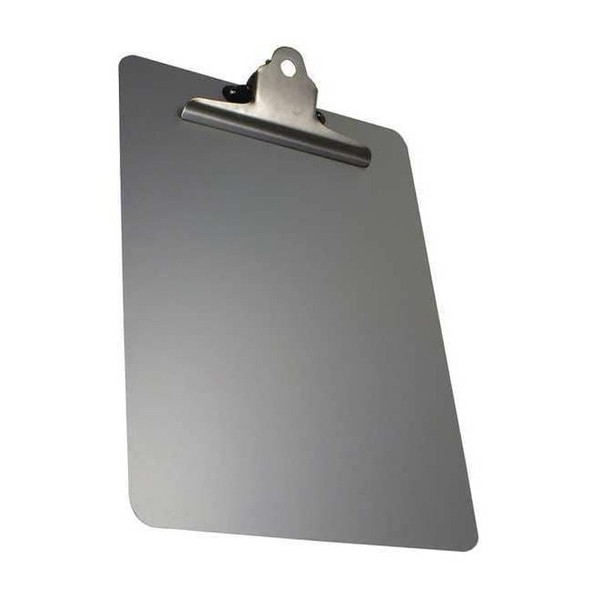 Metal Detectable 13-1/2" X 18" Clipboard, Silver