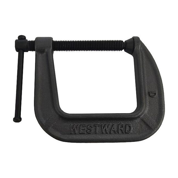 Westward C-Clamp,J.O. 2 1/2",T.D. 2 1/2",1005 lb 806ET5