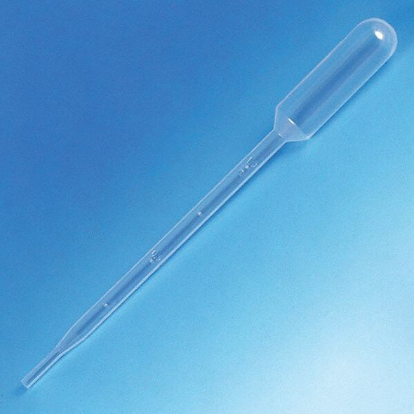 Globe Scientific Transfer Pipette,5mL,145mm L,PK400 137238