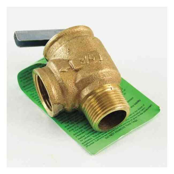 Apollo Valves Water Relief Valve, 3/4", 30psig, 535000Btu 10-407-05