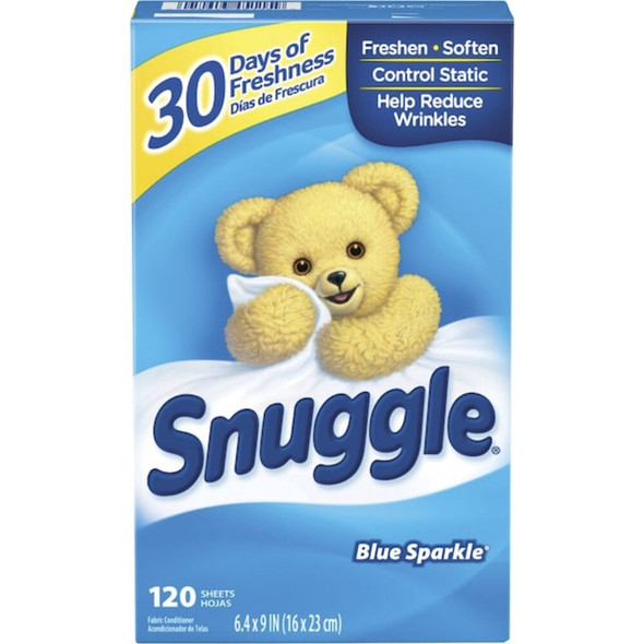 Snuggle Fabric Softener Sheets, Sheet, Fresh, White 45115