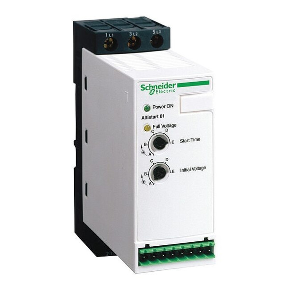 Schneider Electric Soft Start,110 to 480V AC,25 A ATS01N125FT