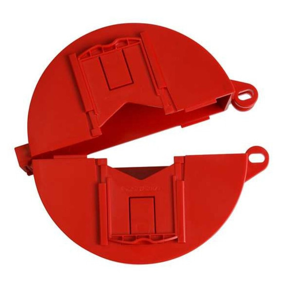 Brady Ball Valve Lockout,6 1-4 in W,Plastic 151749