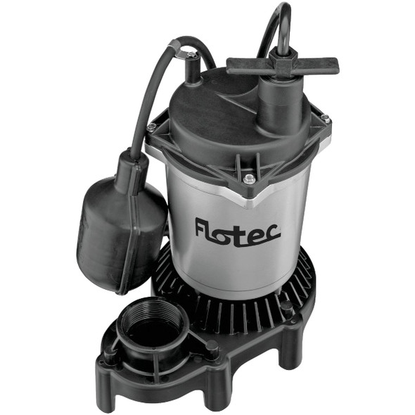 Flotec 1/2 HP 115V Submersible Sump Pump with Tethered Switch FPZS50T