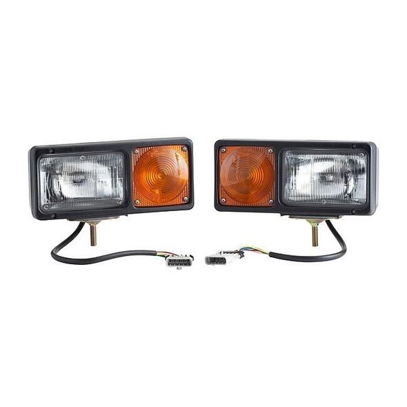 Grote Snow Plow Lamps and Connectors,PK2 64291-4