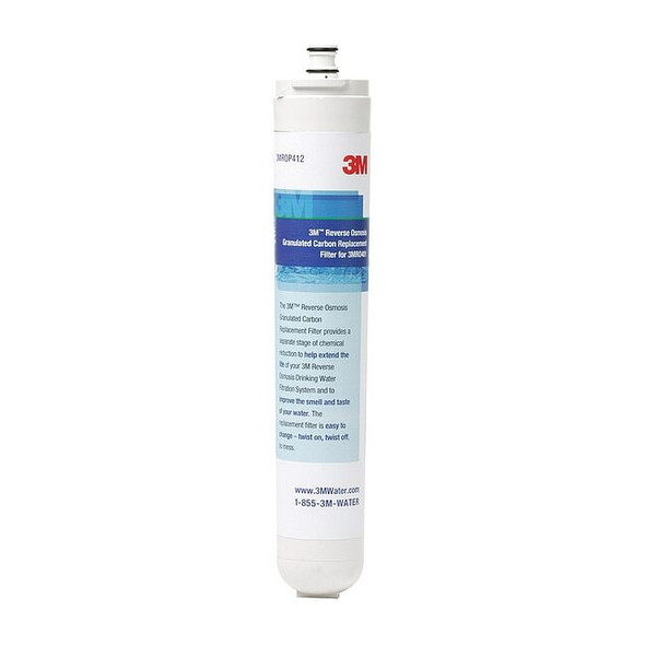 3m Quick-Connect Filter, 0.5 gpm, 33/8 in Dia 3MROP412-20A