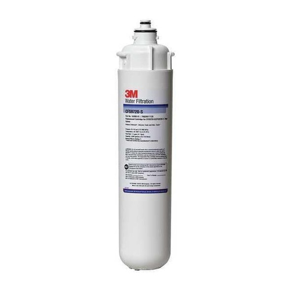 3m Filtration Quick-ConnectFilter,1.5gpm,33/8inDia 5631602