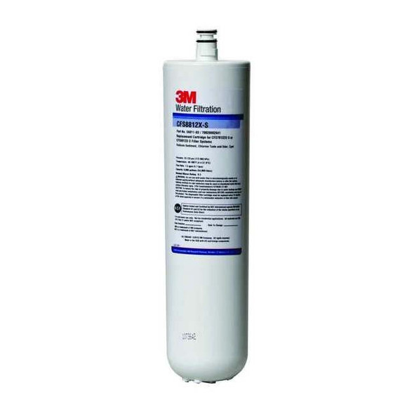 3m Filtration Quick-ConnectFilter,1.5gpm,31/4inDia CFS8812X-S