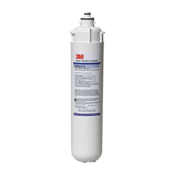 3m Filtration Quick-ConnectFilter,1.5gpm,33/8inDia CFS9112-S