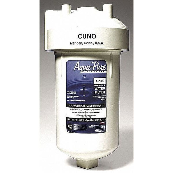 3m Aqua-Pure Quick Connect Filter, 2 gpm, 5 Micron, 6-5/8" H, 2 PK 5578604