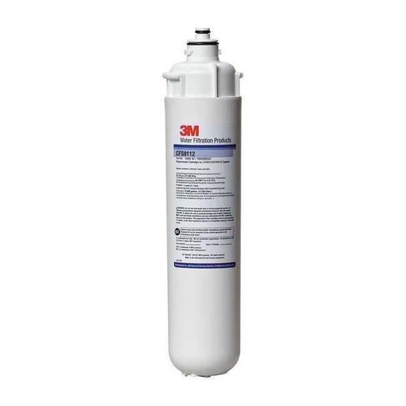 3m Filtration Quick-ConnectFilter,1.5gpm,33/8inDia CFS9112