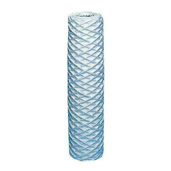 String Wound Filter Cartridge, 5 gpm, 100 Micron, 2-7/8" O.D., 9 7/8 in H