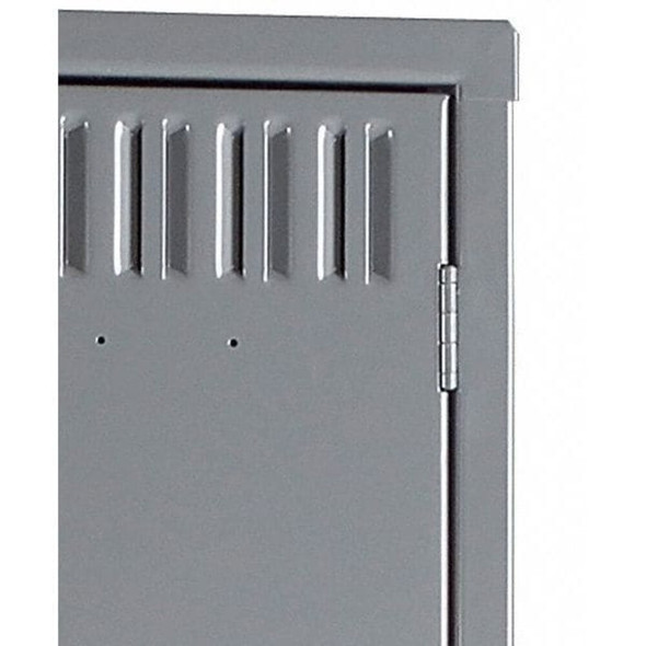 Wardrobe Locker, 24 in W, 21 in D, 78 in H, (1) Tier, (1) Wide, Gray  CMS-242172-1MG
