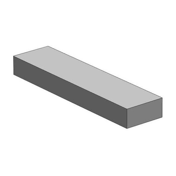 Manufacturer Varies StainlessSteelRectangularBar,36in-L 4F.125X1.5-36