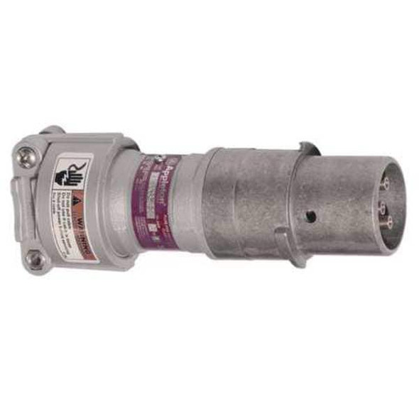 Appleton Electric Pin & Sleeve Plug, 30A, 4P, 3W, Alum, 600VAC CPH3034BC