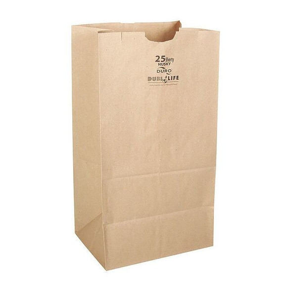 Duro Bag Grocery Bag,Brn,15-7/8" L,8-1/4" W,PK400 70224