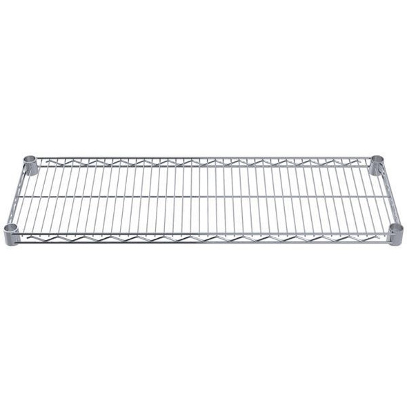 Akro-Mils® QS - Horizontal Wire Shelf, 12" x 36", Chrome, 1/Each
