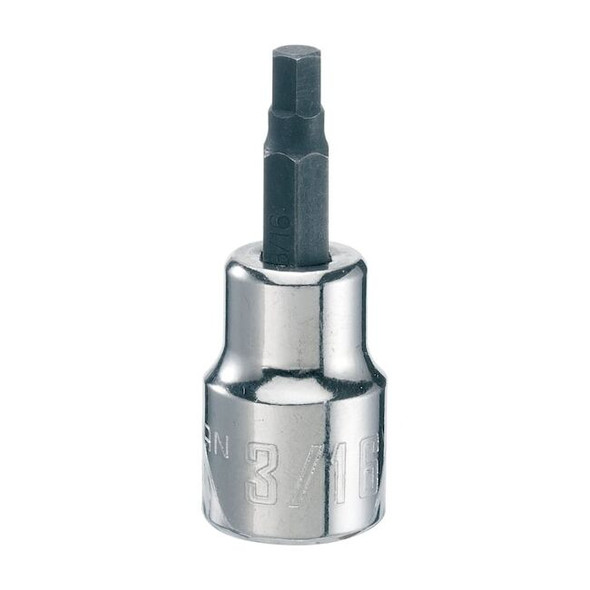Craftsman Sockets, 3/8" Drive 3/16" Hex Bit Socket, SAE 3/8" Drive CMMT46661