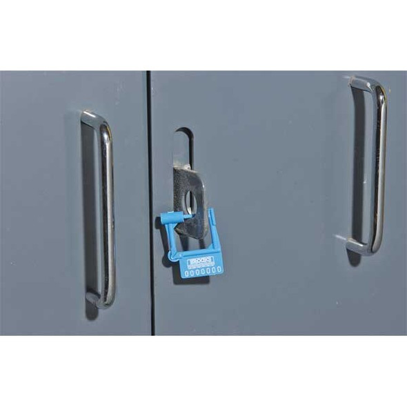 Brooks Spring-Lok Seal,Plastic,Blue,PK100 1054980