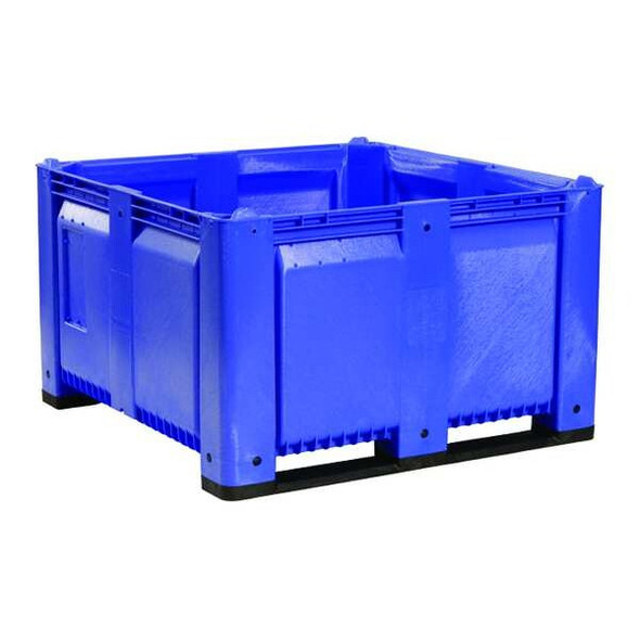 Decade Products Bulk Container, 48 in L, 48 in W, Blue M116000-100