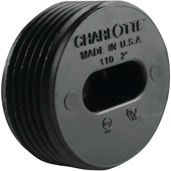 Charlotte Pipe 3 In. MIP Countersunk ABS Plug ABS 00110  0800HA