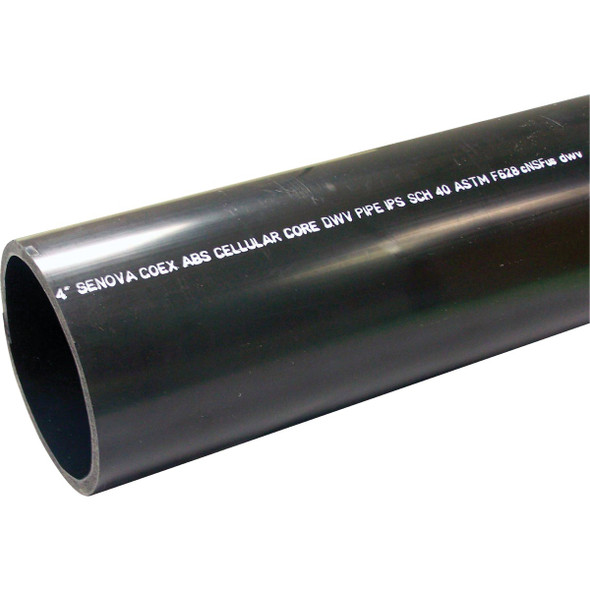 Charlotte Pipe 1-1/2 In. x 2 Ft. ABS DWV Pipe ABS 03112  0200