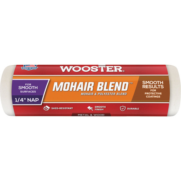 Wooster Mohair Blend 7 In. x 1/4 In. Woven Fabric Roller Cover R207-7