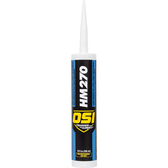 OSI HM270 10 Oz. White 100% Silicone Construction Sealant 1493960