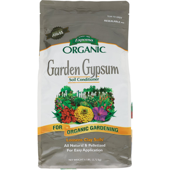 Espoma 6 Lb. Organic Garden Gypsum GG6 757591