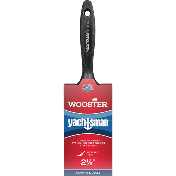 Wooster Yachtsman Varnish 2-1/2 In. Flat Paint Brush Z1120-2 1/2