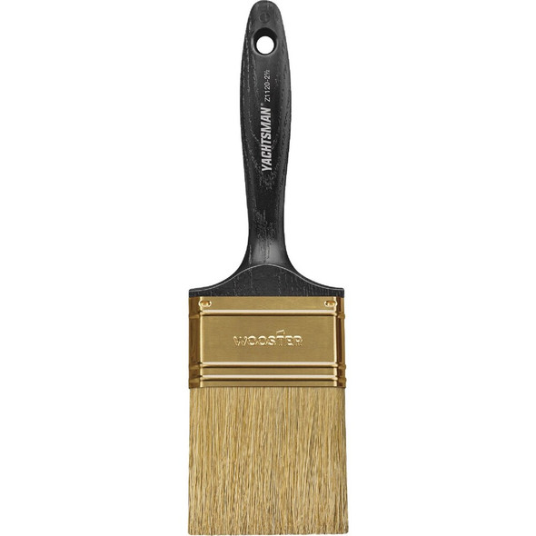 Wooster Yachtsman Varnish 2-1-2 In. Flat Paint Brush Z1120-2 1-2 771771