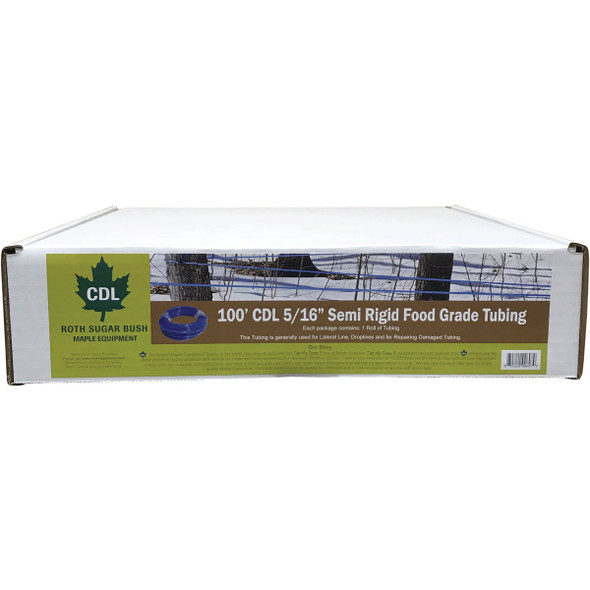 CDL 5-16 In. x 100 Ft. Food Grade Maple Tubing 6600130801 735821