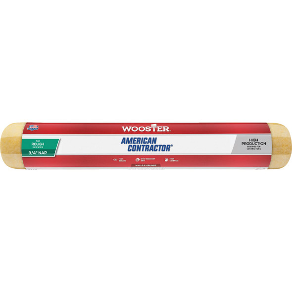 Wooster American Contractor 18 In. x 3/4 In. Knit Fabric Roller Cover R364-18