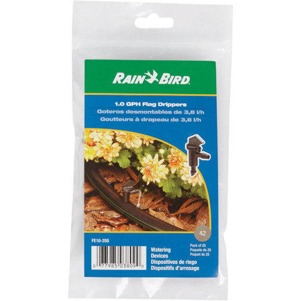 Rain Bird 1 GPH Flag Dripper Emitter (25-Pack) FE10-25SX