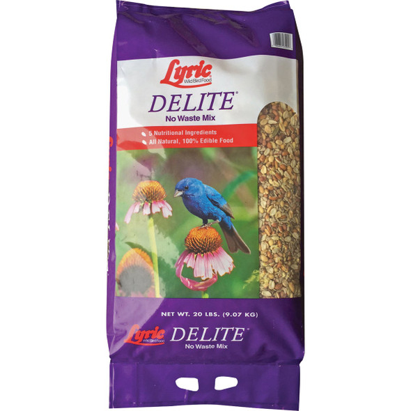 Lyric Delite 20 Lb. High Protein No Waste Mix Bird Food 2647407
