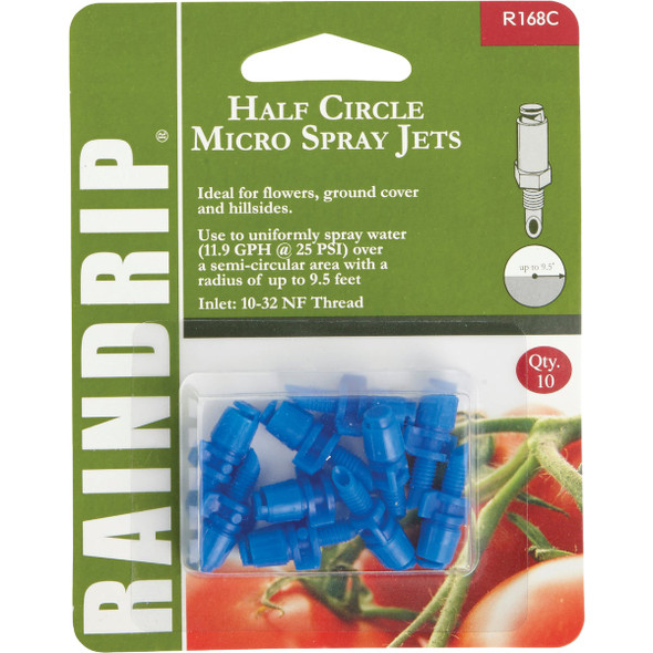 Raindrip Half Circle Micro Jet Sprayer (10-Pack) R168CT