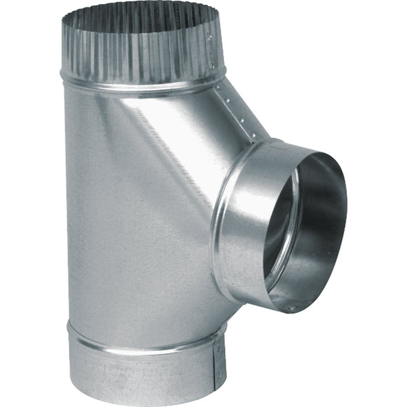 Imperial 26 Ga. 8 In. Straight Galvanized Tee GV0899