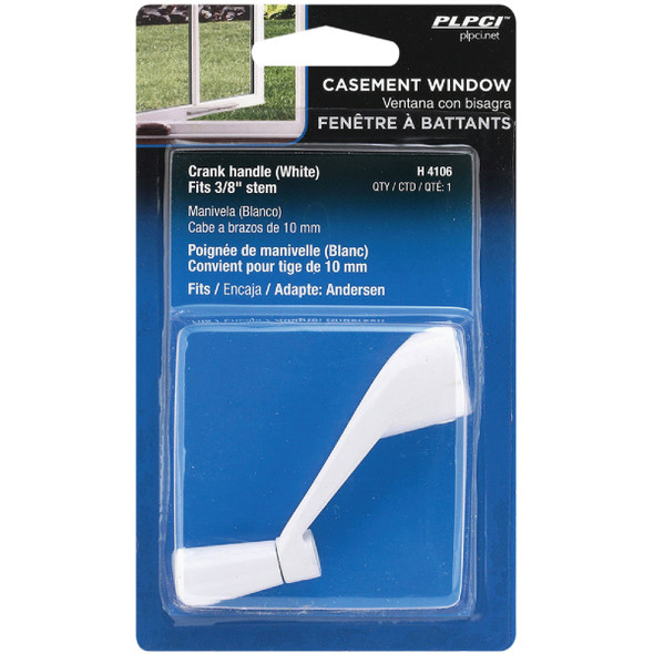 Prime-Line 3/8 In. White Crank Handle Prime-Line 3/8 In. White Crank Handle