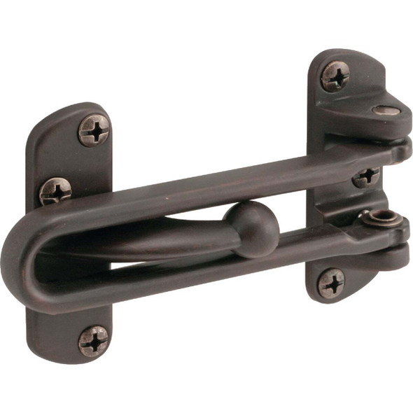 Defender Security Bronze Swing Bar Door Guard U 10309