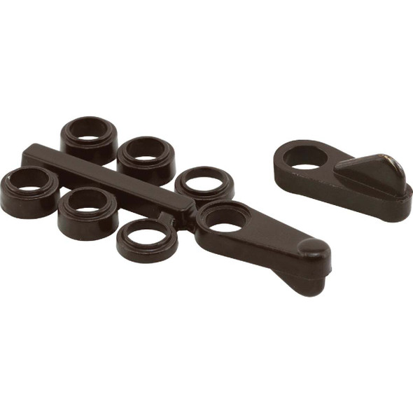 Prime-Line Bronze Steel Universal Screen Clip (4 Count) L 5929