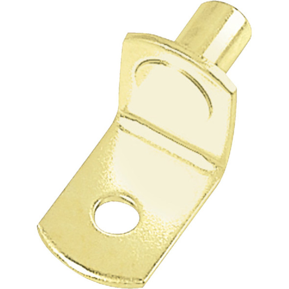 Knape & Vogt 346 Series 1/4 In. Brass Steel Shelf Support 346 BR Pack of 100