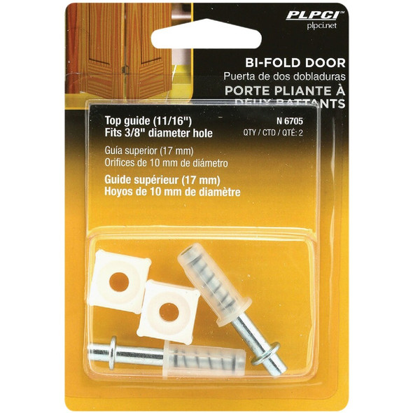 Prime-Line Bifold Door Square Top Guide (2 Count) N 6705 236519