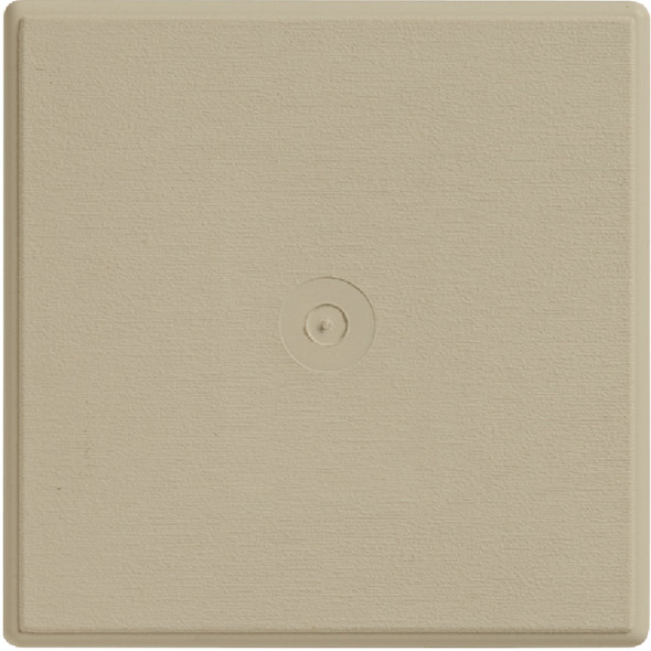 Ply Gem 6-3/4" x 6-3/4" Tan Vinyl Mounting Blocks EZBLK040 A7