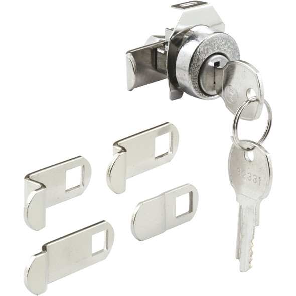 Defender Security Exterior Nickel Mailbox Lock S 4526