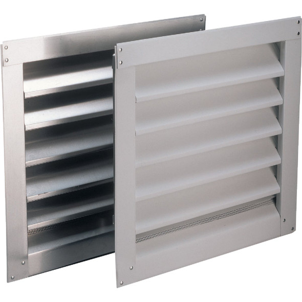 AirVent 8" x 8" Square White Gable Attic Vent RL808900 Pack of 6