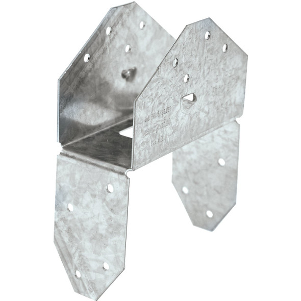 HS24 18-Gauge Galvanized Saddle Rafter Tie HS24 Pack of 50
