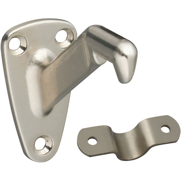 National Hardware Gallery Series Satin Nickel Handrail Bracket, Bulk N325-779