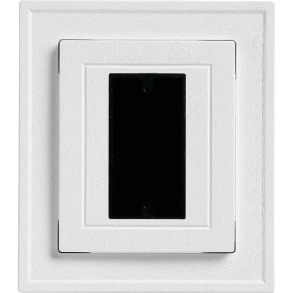 Ply Gem 4-7/8" x 5-7/8" White Vinyl Mounting Blocks EBLOCK AW