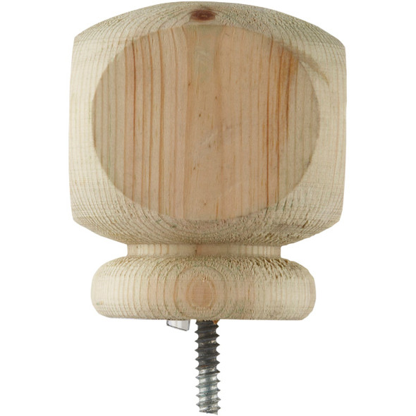 ProWood 3-1-2 In. x 3-1-2 In. Treated Wood Screw-On Contemporary Post Cap 106093 180459