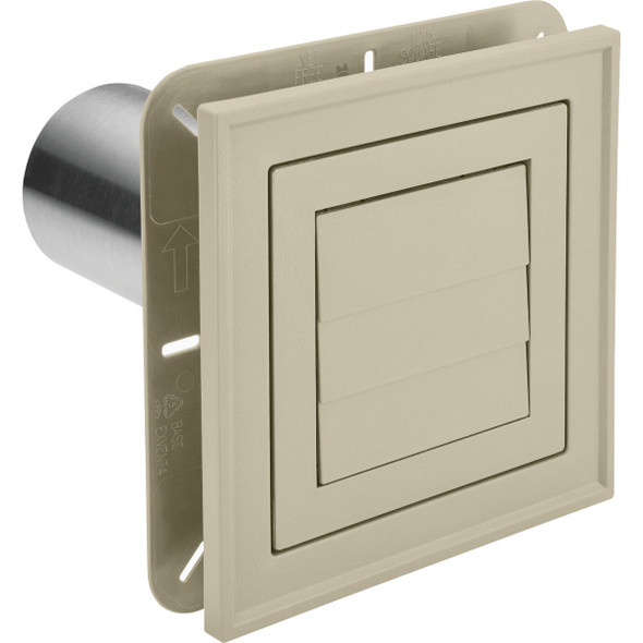 Ply Gem 7" x 7" Tan Vinyl Utility Vents EXVENT A7